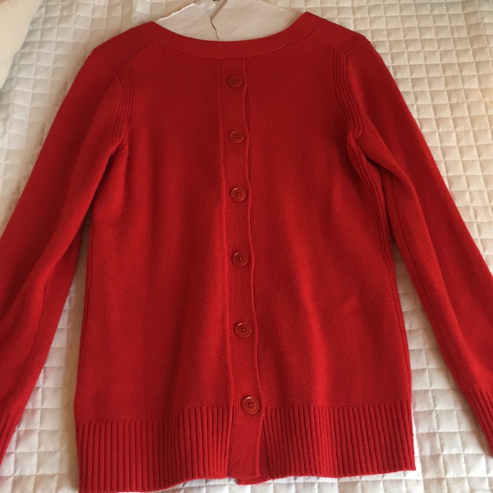 Banana Republic Wool Sweater W/ Button Detail